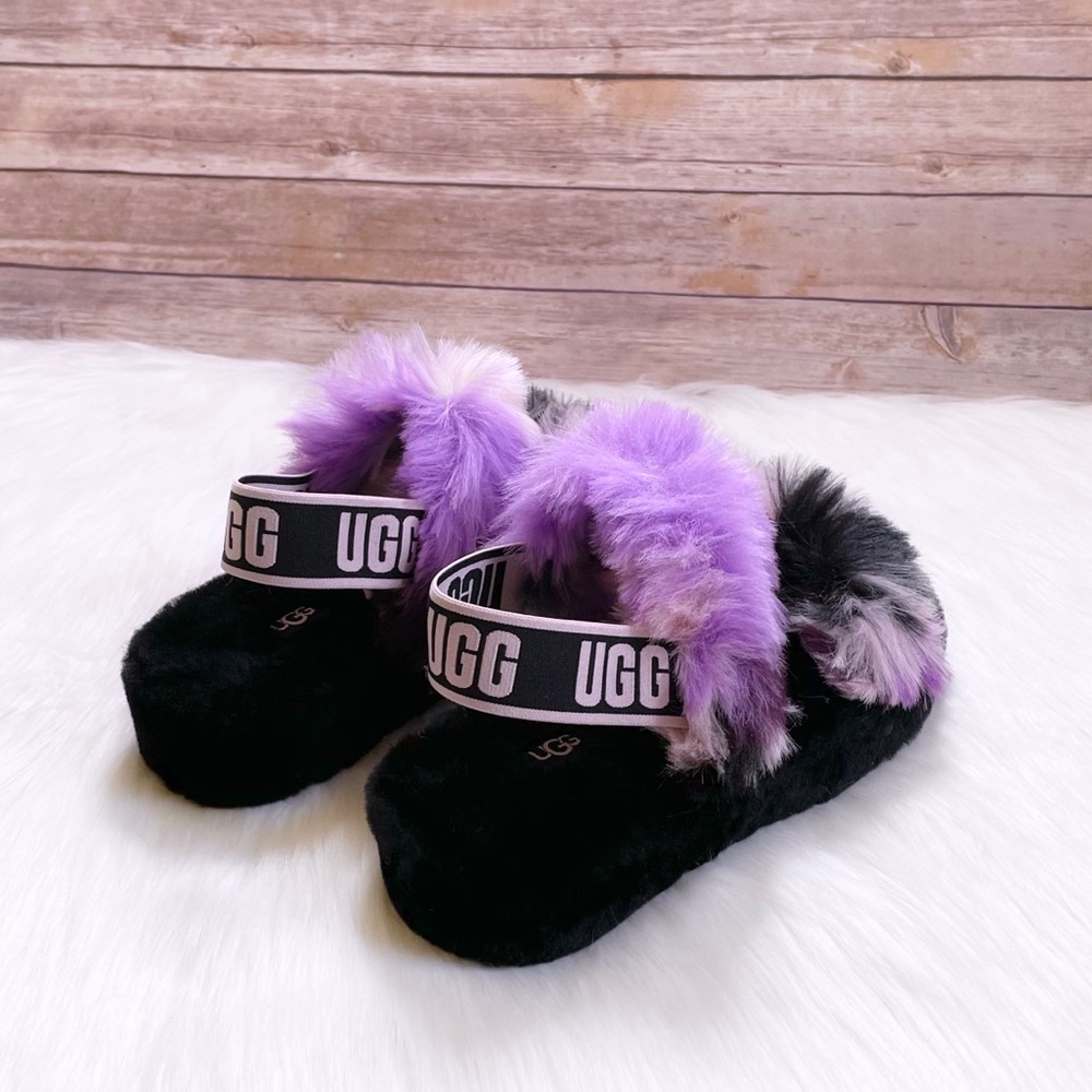 UGG Oh Yeah Tie Dye Slide Slipper Sandals - Picture 3 of 7